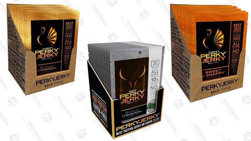 $8 de descuento en packs de Perky Jerky | Amazon | El descuento aparecerá al procesar el pedidoGráfico: Shep McAllister
